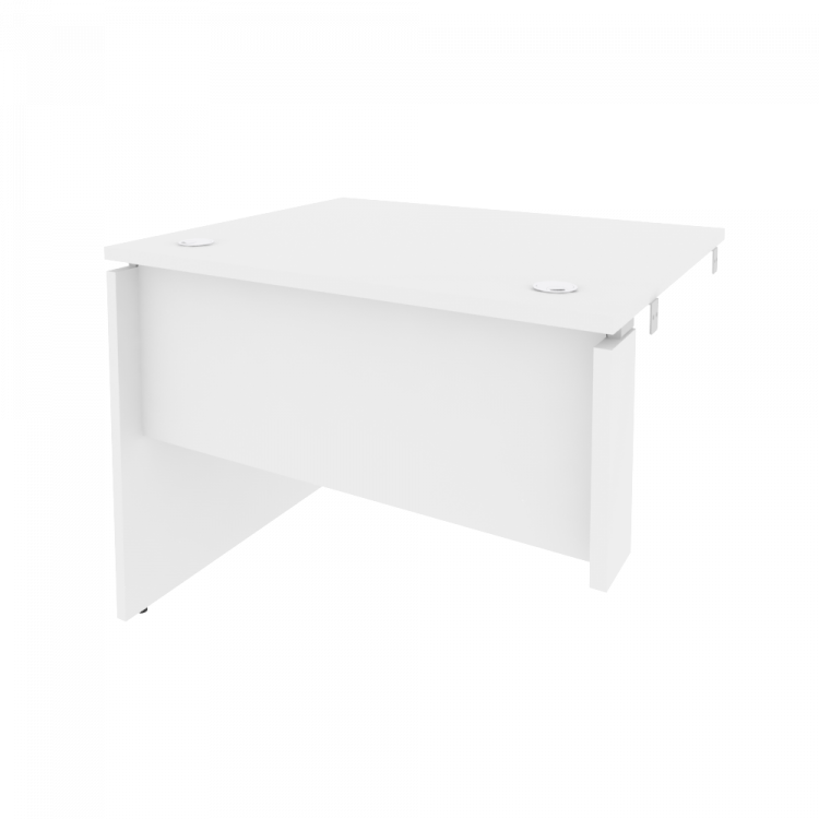 Onix Стол-приставка левый к опорным элементам O.SPR-1.8 (L) Белый Бриллиант 980*800*750