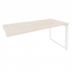 Onix Стол-приставка на О-образном м/к к опорным элементам O.MO-SPR-4.7 Денвер Светлый/Металл Белый 1