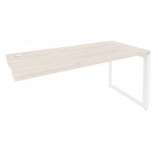 Onix Стол-приставка на О-образном м/к к опорным элементам O.MO-SPR-4.7 Денвер Светлый/Металл Белый 1