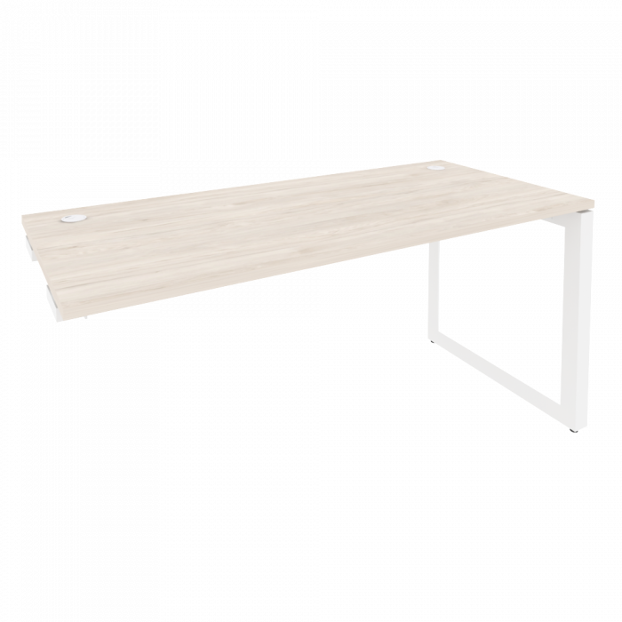 Onix Стол-приставка на О-образном м/к к опорным элементам O.MO-SPR-4.7 Денвер Светлый/Металл Белый 1