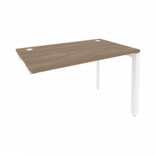 Onix Стол-приставка на П-образном м/к к опорным элементам O.MP-SPR-2.7 Дуб Аризона/Металл Белый 1180