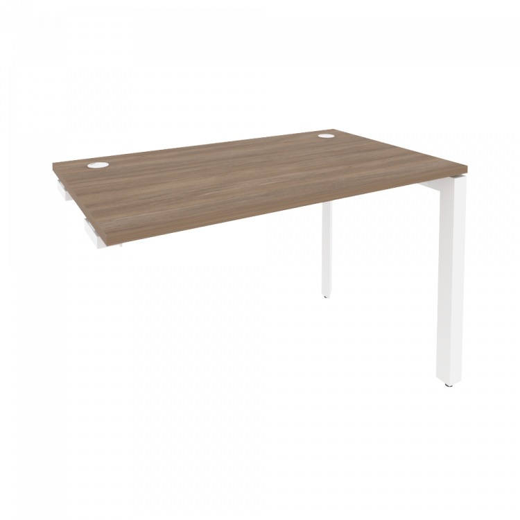 Onix Стол-приставка на П-образном м/к к опорным элементам O.MP-SPR-2.7 Дуб Аризона/Металл Белый 1180