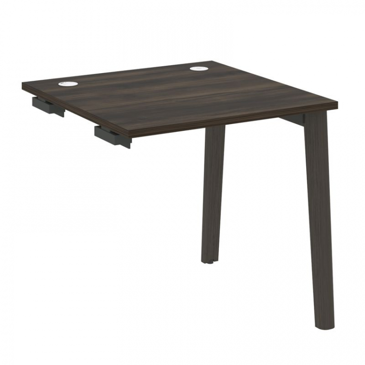 Onix Wood Стол-приставка OW.SPR-0.8 Дуб Мали/Дуб Темный/Металл Антрацит 780*800*750