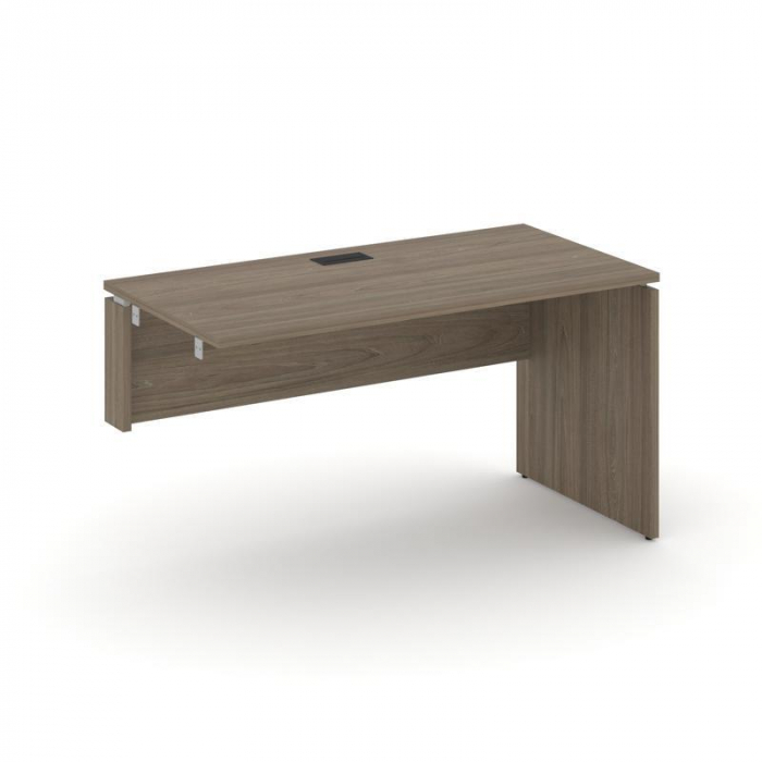 Style Project Стол-приставка к опор. элем. SN-D.OPRS-021(L) Вяз Благородный/Черная Заглушка 980*800*