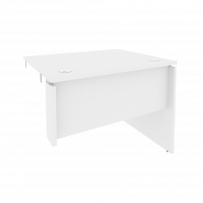 Onix Стол-приставка правый к опорным элементам O.SPR-1.8 (R) Белый Бриллиант 980*800*750