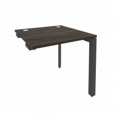 Onix Стол-приставка на П-образном м/к к опорным элементам O.MP-SPR-0.8 Дуб Мали/Металл Антрацит 780*
