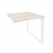 Onix Стол-приставка на О-образном м/к к опорным элементам O.MO-SPR-0.8 Денвер Светлый/Металл Белый 7