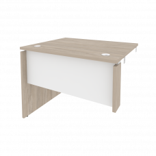Onix Стол-приставка левый к опорным элементам O.SPR-1.8 (L) Дуб Аттик/Белый Бриллиант 980*800*750