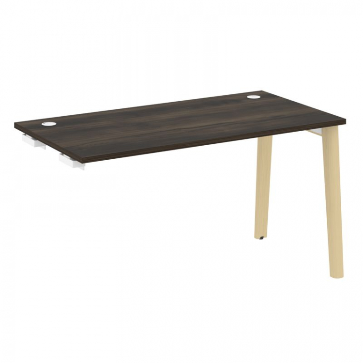 Onix Wood Стол-приставка OW.SPR-3.7 Дуб Мали/Дуб Светлый/Металл Белый 1380*720*750