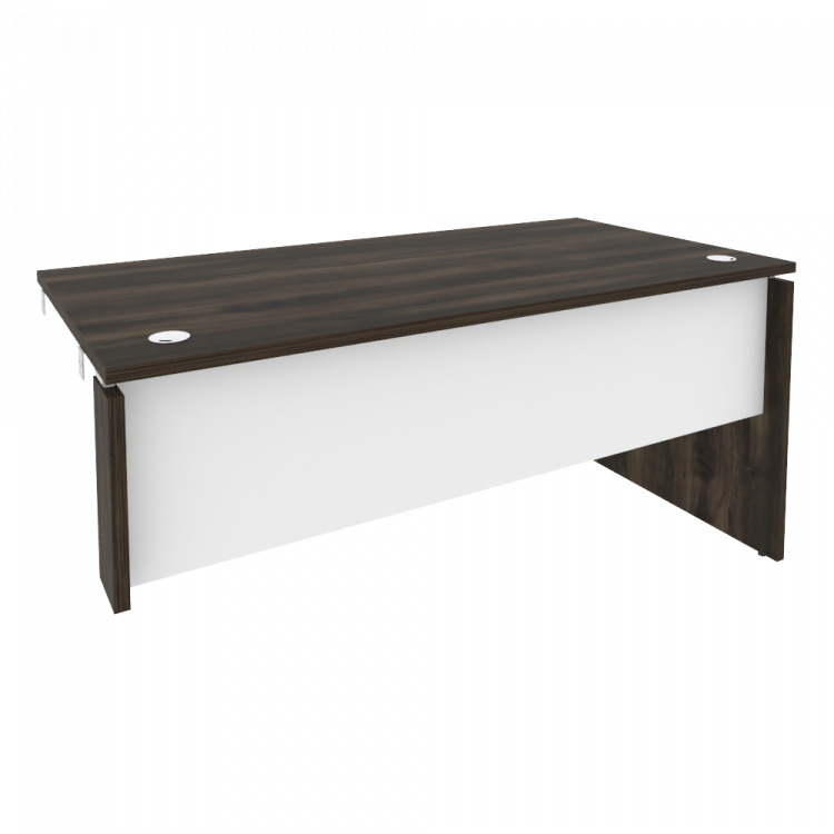 Onix Стол-приставка правый к опорным элементам O.SPR-4.8 (R) Дуб Мали/Белый Бриллиант 1580*800*750