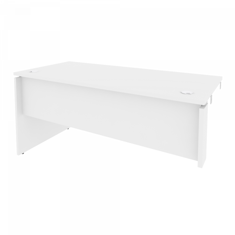Onix Стол-приставка левый к опорным элементам O.SPR-4.7 (L) Белый Бриллиант 1580*720*750