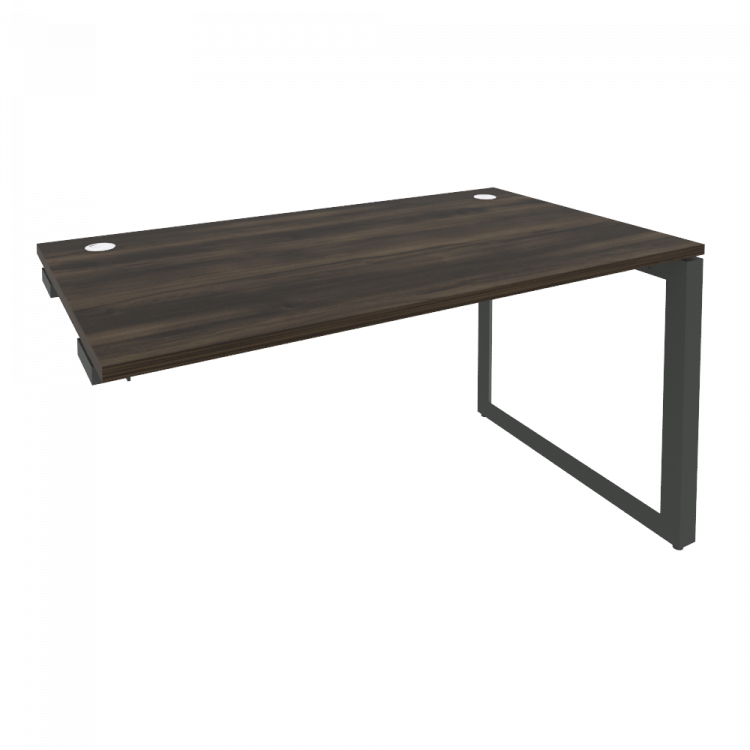 Onix Стол-приставка на О-образном м/к к опорным элементам O.MO-SPR-3.8 Дуб Мали/Металл Антрацит 1380