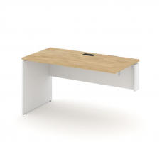 Style Project Стол-приставка к опор. элем. SN-D.OPRS-011(R) Тиквуд Светлый/Белый/Черная Заглушка 980