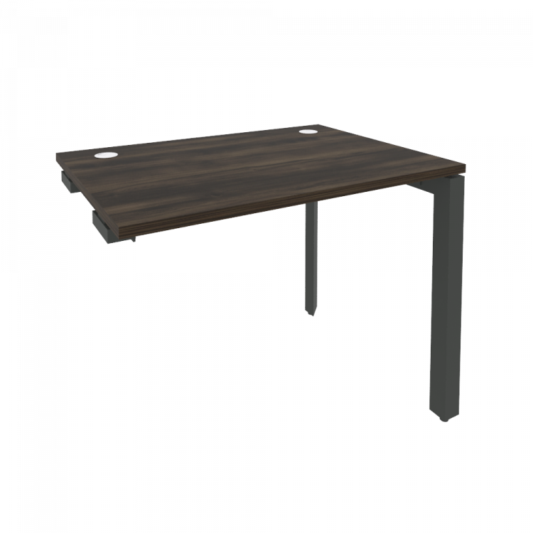 Onix Стол-приставка на П-образном м/к к опорным элементам O.MP-SPR-1.7 Дуб Мали/Металл Антрацит 980*