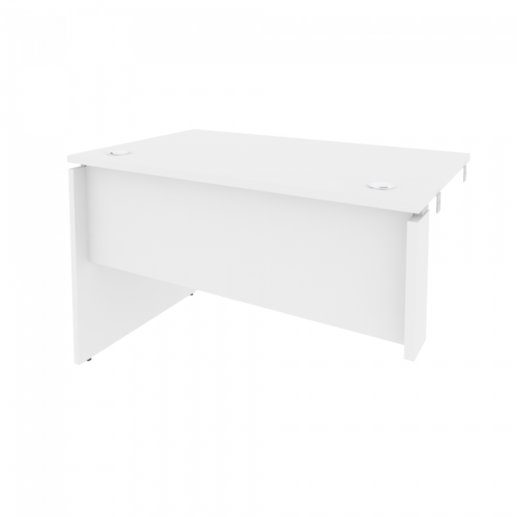 Onix Стол-приставка левый к опорным элементам O.SPR-2.7 (L) Белый Бриллиант 1180*720*750