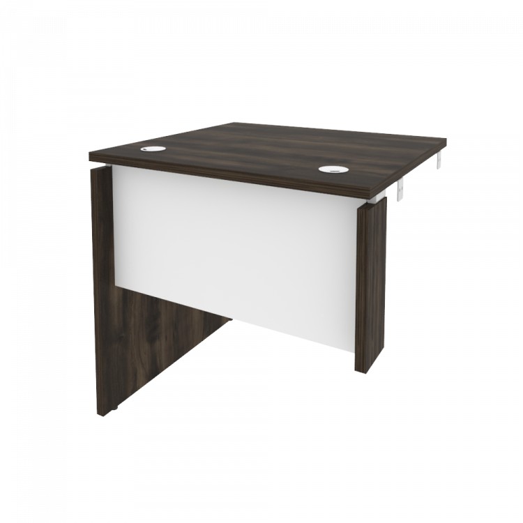 Onix Стол-приставка левый к опорным элементам O.SPR-0.7 (L) Дуб Мали/Белый Бриллиант 780*720*750