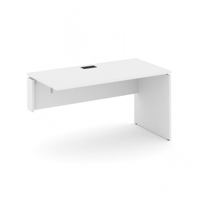 Style Project Стол-приставка к опор. элем. SN-D.OPRS-021(L) Белый/Черная Заглушка 980*800*750