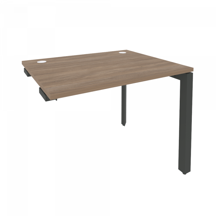 Onix Стол-приставка на П-образном м/к к опорным элементам O.MP-SPR-1.8 Дуб Аризона/Металл Антрацит 9