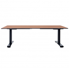 Стол-трансформер регулируемый электрический LuxAlto LA-H33-2A3L LOW черный/дуб HPL 120*80*1,2
