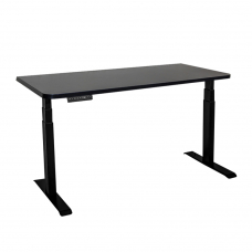 Стол с регулировкой высоты электрический LuxAlto LA-T33-2A3 черный/черный ЛДСП 140*70*2.5