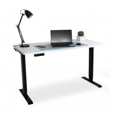 Стол с регулировкой высоты электрический LuxAlto LA-T33-SR2 черный/белый ЛДСП 120*70*2.5