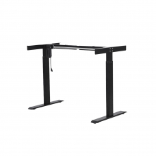 Стол с регулировкой высоты электрический LuxAlto LA-T33-E6 черный/дуб бежево-серый ЛДСП 160*70*2.5