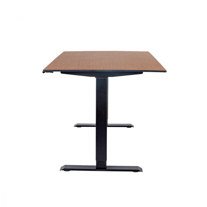 Стол регулируемый электрический LuxAlto LA-H33-2AR2 черный/дуб HPL 120*80*1,2