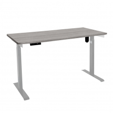 Стол с регулировкой высоты электрический LuxAlto LA-T33-E6 серый/дуб бежево-серый ЛДСП 120*70*2.5