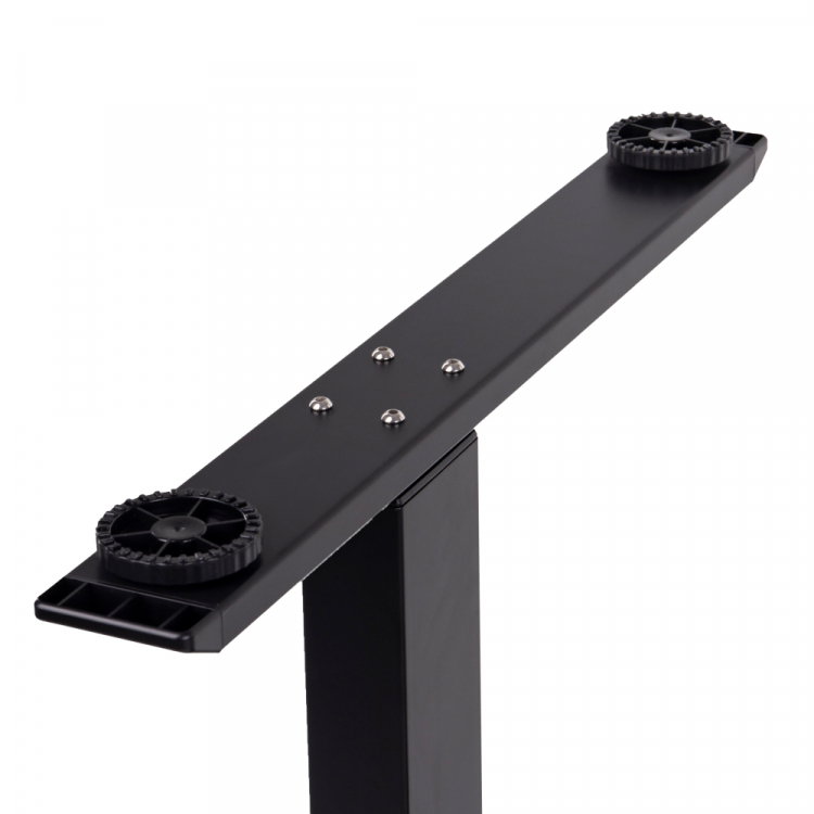 Стол с электроприводом LA-T33-E4A (МДФ венге, черное), высота 70-120 см, столешница 120*60 см