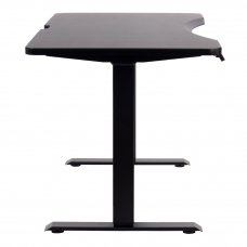 Стол игровой с электроприводом LA-T33- E5A(МДФ карбон, черное),высота 70-120 см,столешница 160*70 см