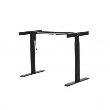 Стол с регулировкой высоты электрический LuxAlto LA-T33-E6 черный/дуб бежево-серый ЛДСП 135*80*2.5