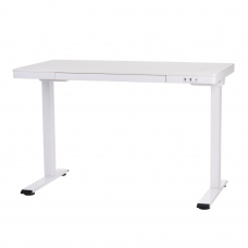 Стол с электроприводом LA-T33-E4A (МДФ белый, белое), высота 70-120 см, столешница 120*60 см