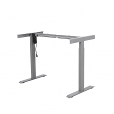 Стол с регулировкой высоты электрический LuxAlto LA-T33-E6 серый/дуб бежево-серый ЛДСП 135*80*2.5