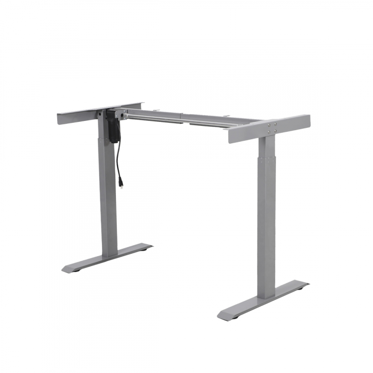 Стол с регулировкой высоты электрический LuxAlto LA-T33-E6 серый/дуб бежево-серый ЛДСП 135*80*2.5