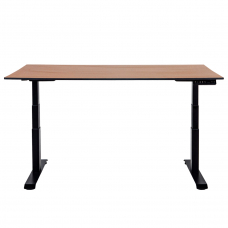 Стол-трансформер регулируемый электрический LuxAlto LA-H33-2A3L LOW черный/дуб HPL 120*80*1,2