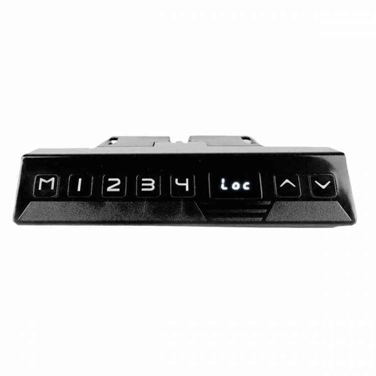 Стол с регулировкой высоты электрический LuxAlto LA-T33-E6 серый/дуб бежево-серый ЛДСП 135*70*2.5