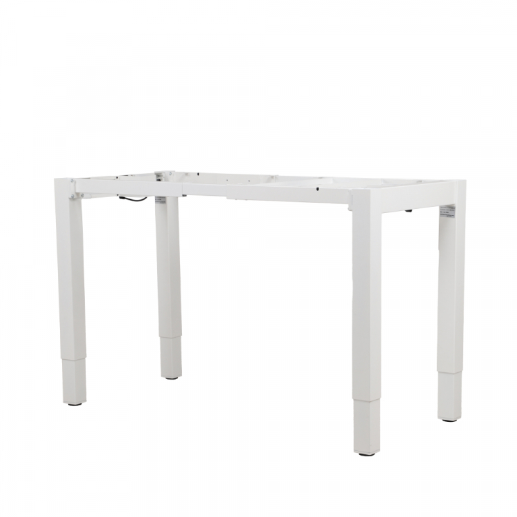 Стол с регулировкой высоты электрический LuxAlto LA-T33-4S2 белый/черный ЛДСП 160*70*2.5