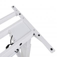 Стол с регулировкой высоты электрический LuxAlto LA-T33-2A2 белый/черный ЛДСП 180*80*2.5