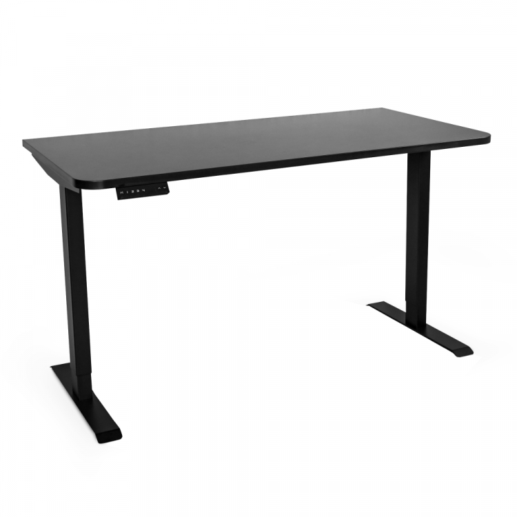 Стол с регулировкой высоты электрический LuxAlto LA-T33-2AR2 черный/черный ЛДСП 140*70*2.5