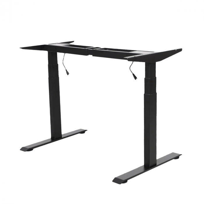 Стол с регулировкой высоты электрический LuxAlto LA-T33-SR2 черный/дуб бежево-серый ЛДСП 120*60*2.5