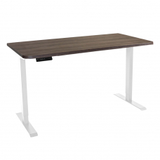 Стол с регулировкой высоты электрический LuxAlto LA-T33-2AR2 белый/дуб коричневый ЛДСП 160*70*2.5