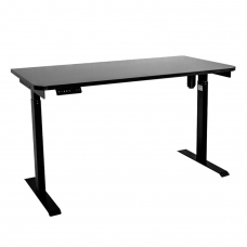 Стол с регулировкой высоты электрический LuxAlto LA-T33-E6 черный/черный ЛДСП 140*60*2.5