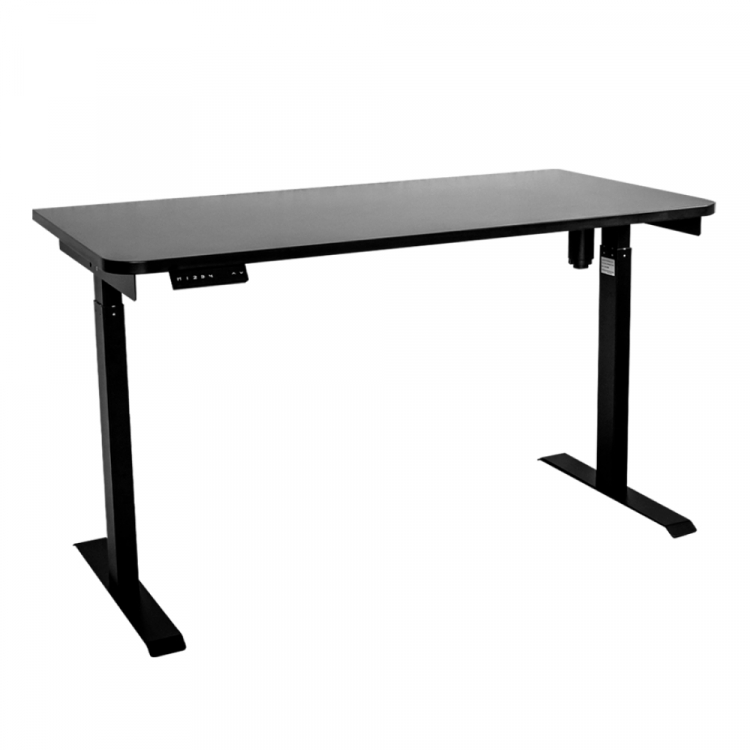Стол с регулировкой высоты электрический LuxAlto LA-T33-E6 черный/черный ЛДСП 140*60*2.5