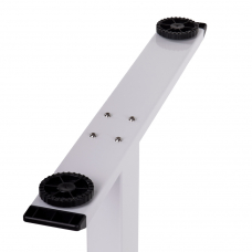 Стол с электроприводом LA-T33-E4A (МДФ белый, белое), высота 70-120 см, столешница 120*60 см