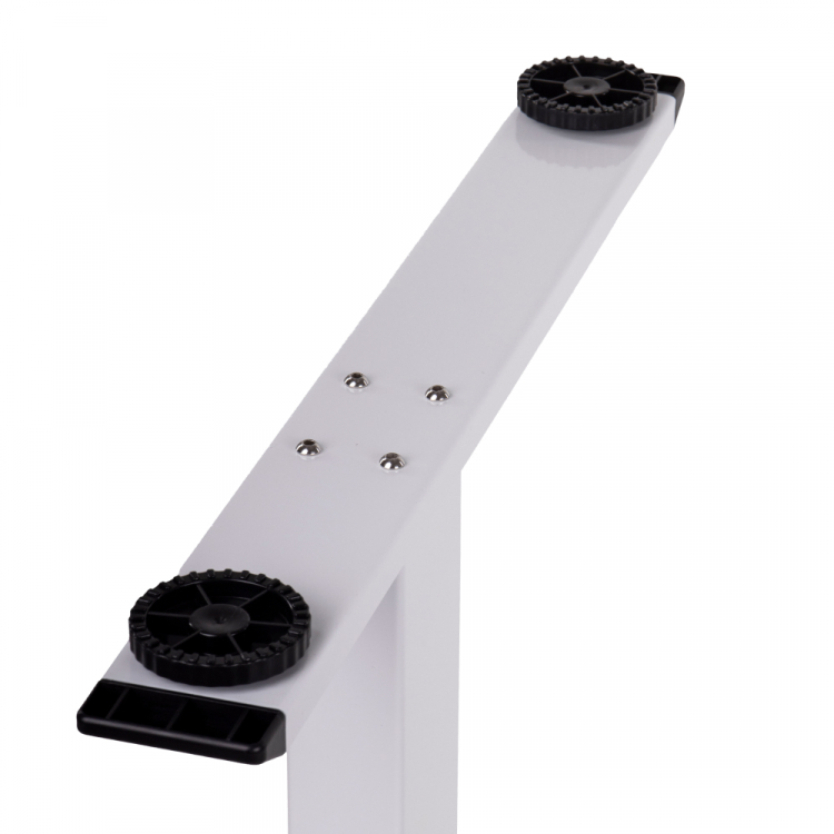 Стол с электроприводом LA-T33-E4A (МДФ белый, белое), высота 70-120 см, столешница 120*60 см