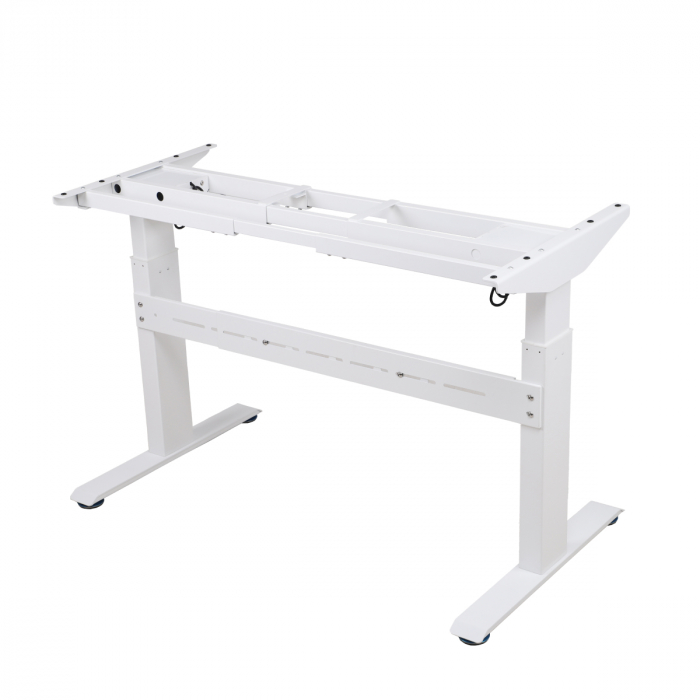 Стол с регулировкой высоты электрический LuxAlto LA-T33-2A2 белый/черный ЛДСП 180*80*2.5