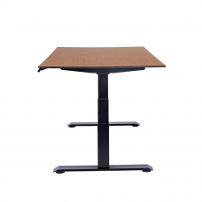 Стол-трансформер регулируемый электрический LuxAlto LA-H33-2A3L LOW черный/дуб HPL 120*80*1,2