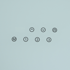 Стеклянный стол с электроприводом LA-T33-E4A (белый), высота 70-120 см, размер столешницы 120*60 см