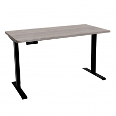 Стол с регулировкой высоты электрический LuxAlto LA-T33-2AR2 черный/дуб бежево-серый ЛДСП 140*80*2.5