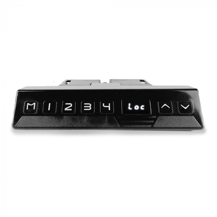 Стол игровой с электроприводом LA-T33- E5A(МДФ карбон, черное),высота 70-120 см,столешница 140*70 см